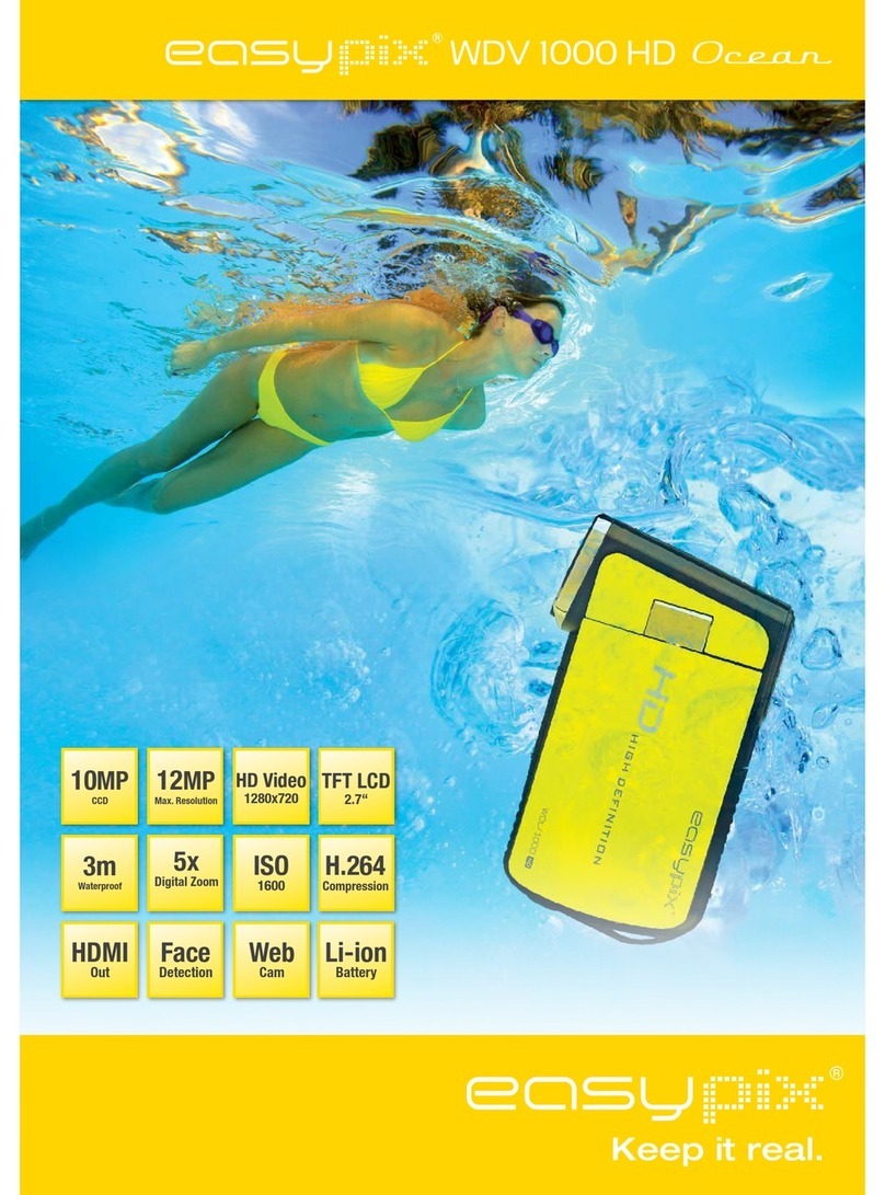 Easypix EasypixWDV 1000 HD Ocean Instruction manual