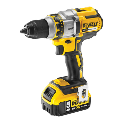 DeWalt XR Li-ION DCD990 User manual