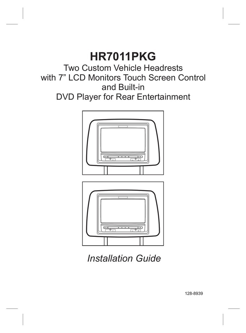 Audiovox HR7011PKG User manual