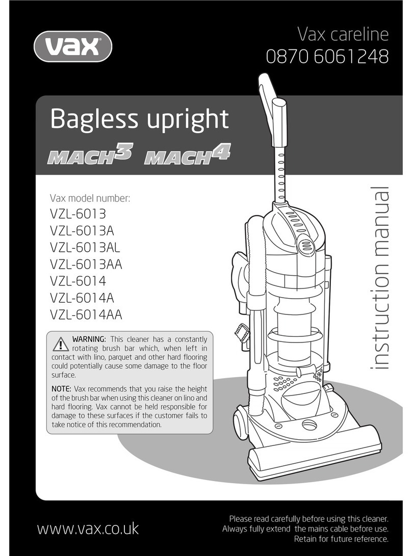 Vax VZL-6013 instruction manual