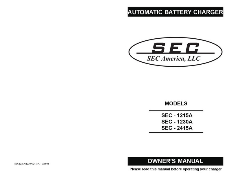 SEC America SEC - 1215A owner's manual