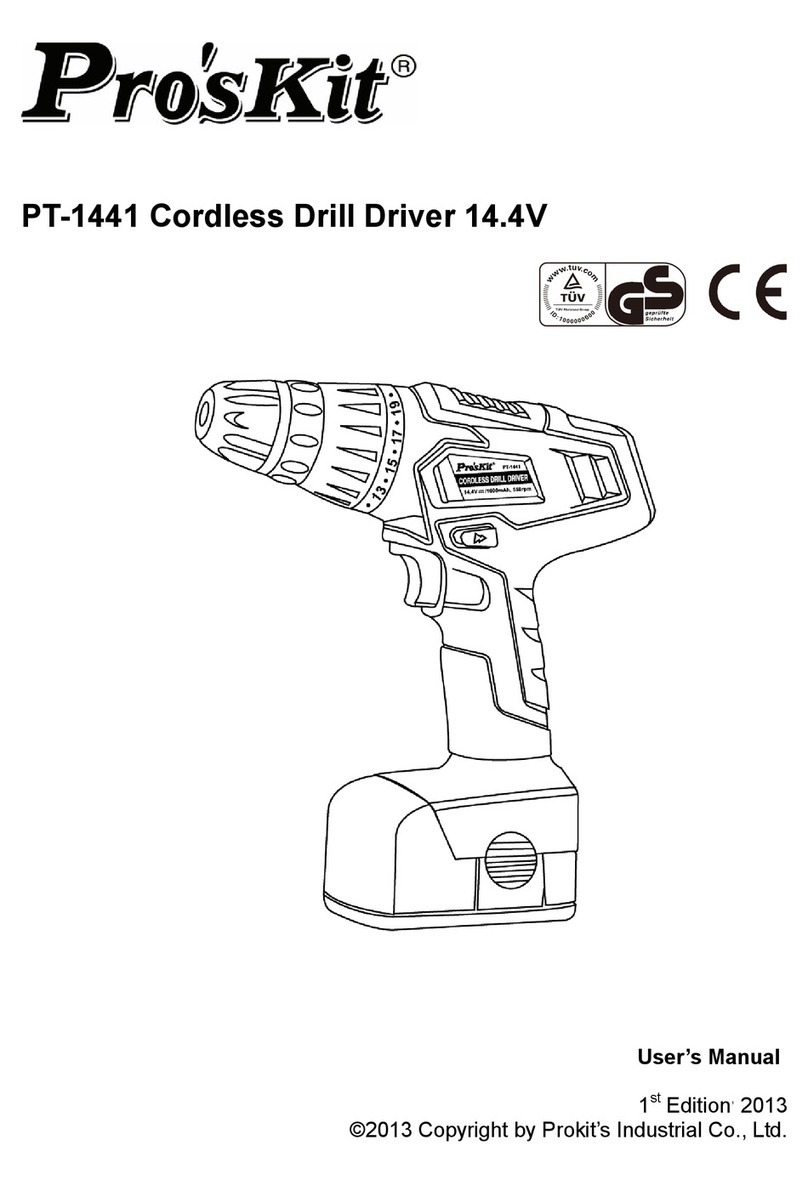 Pro's Kit PT-1441 User manual