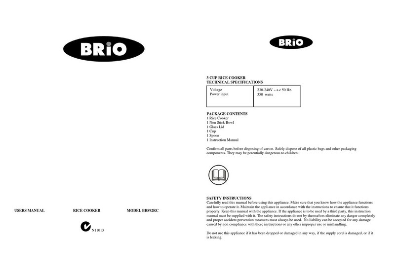BRIO BR892RC user manual
