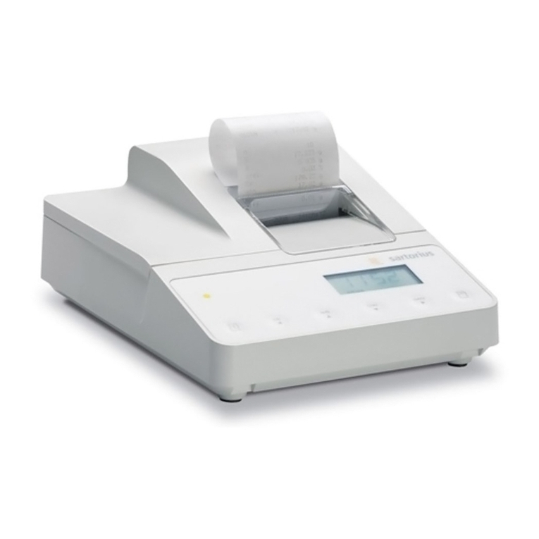 Sartorius YDP20-0CE User manual