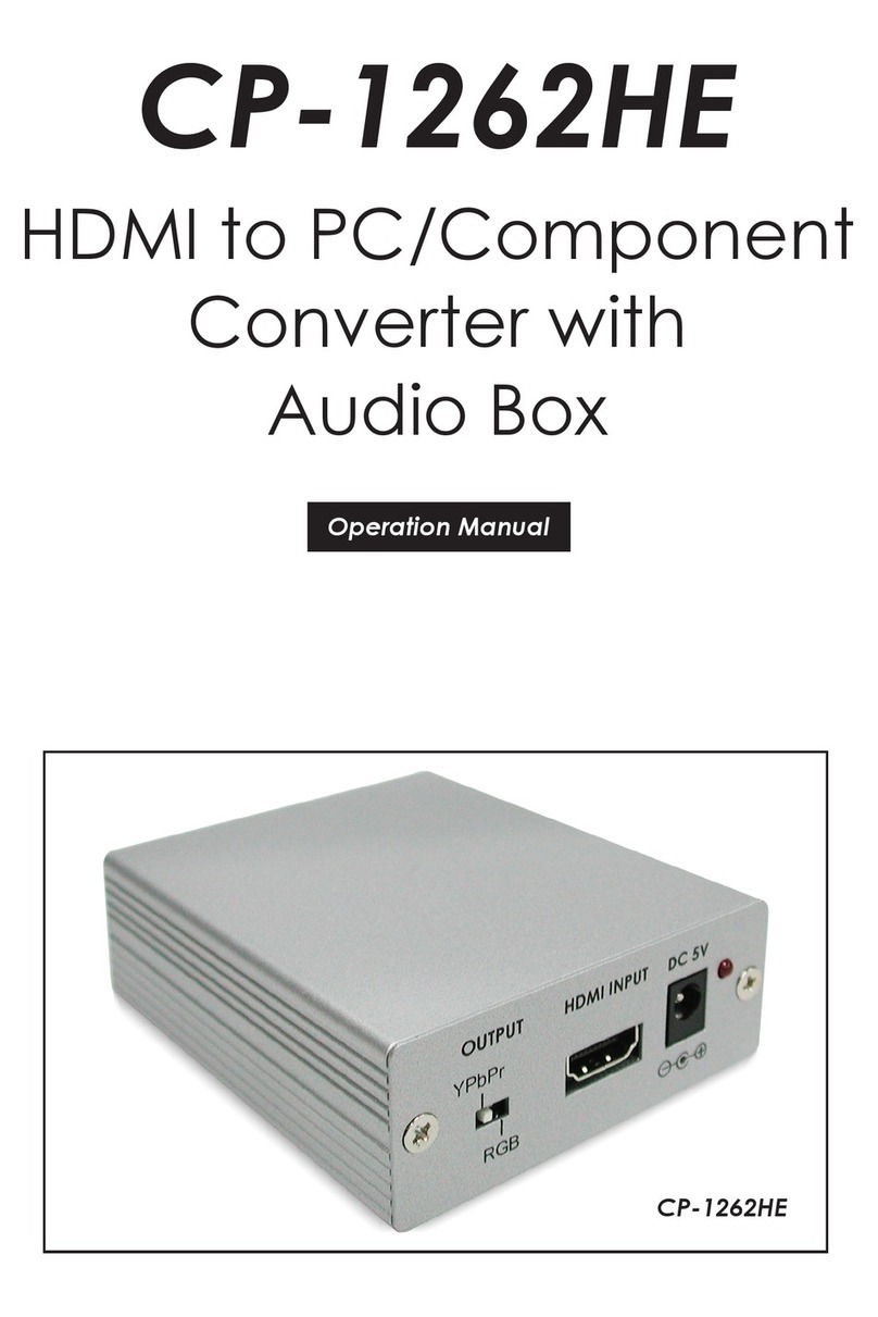 Cypress CP-1262HE User manual