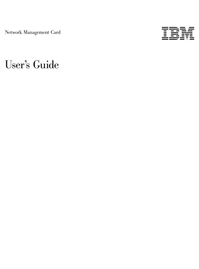 IBM Network Management Card user guide