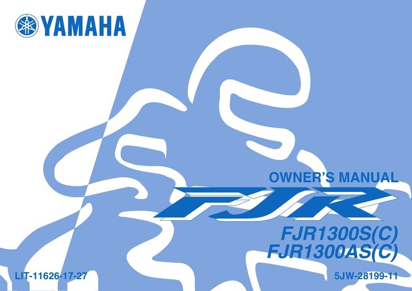 Yamaha FJR1300S(C) User manual
