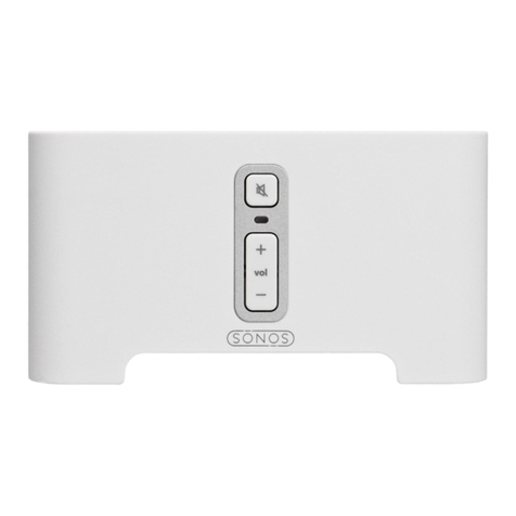 Sonos Multi-Room Music System User manual
