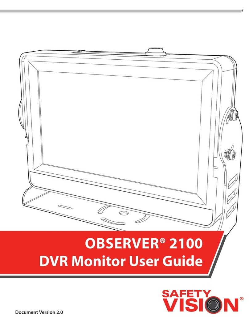 Safety Vision OBSERVER 2100 User manual Safety Vision OBSERVER 2100 User manual