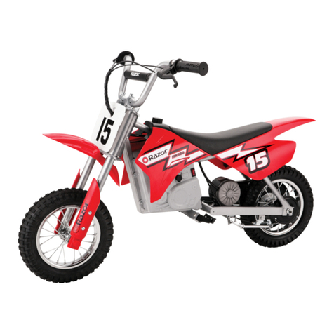 Razor Dirt Rocket MX350 User manual