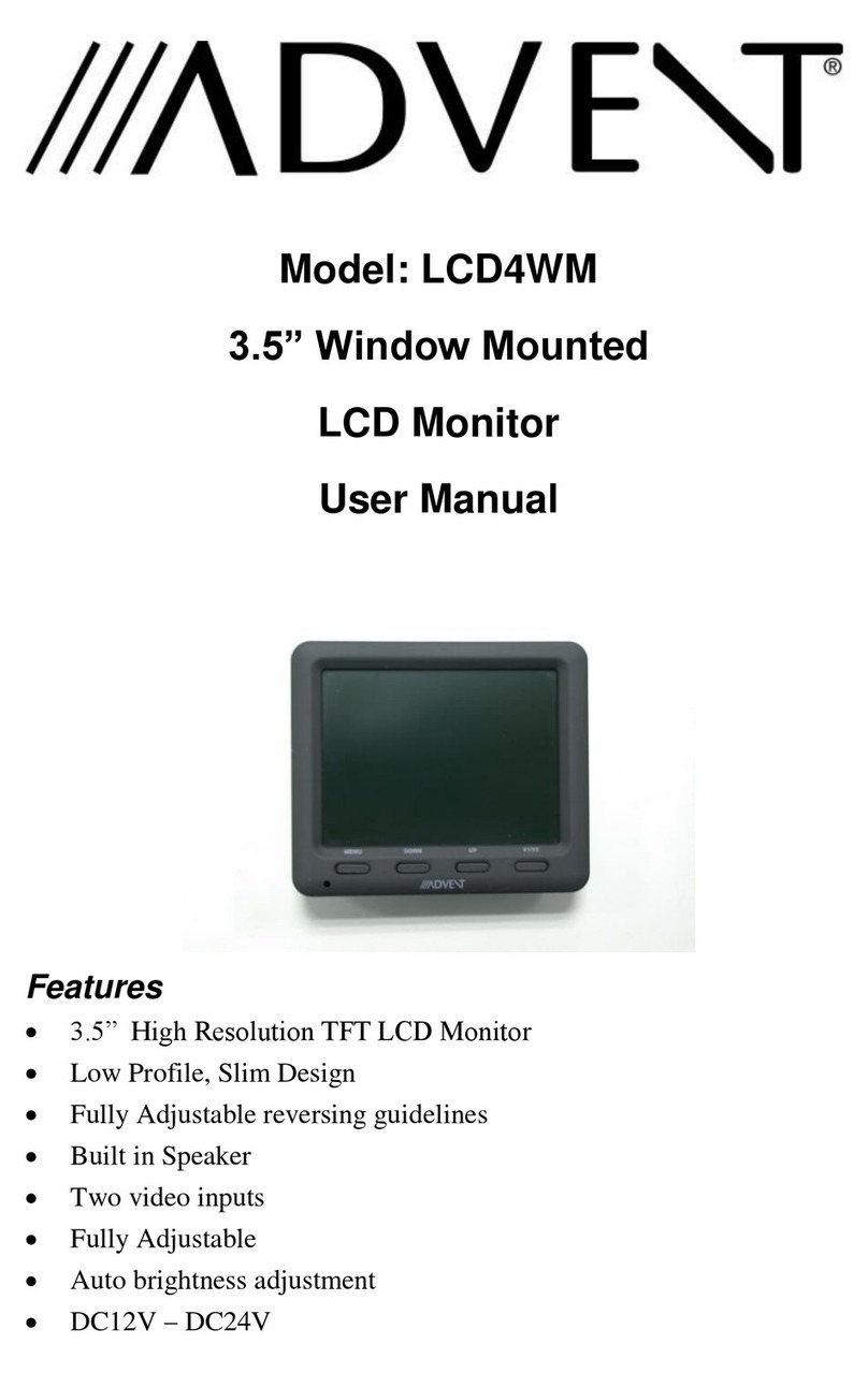 Advent LCD4WM User manual Advent LCD4WM User manual