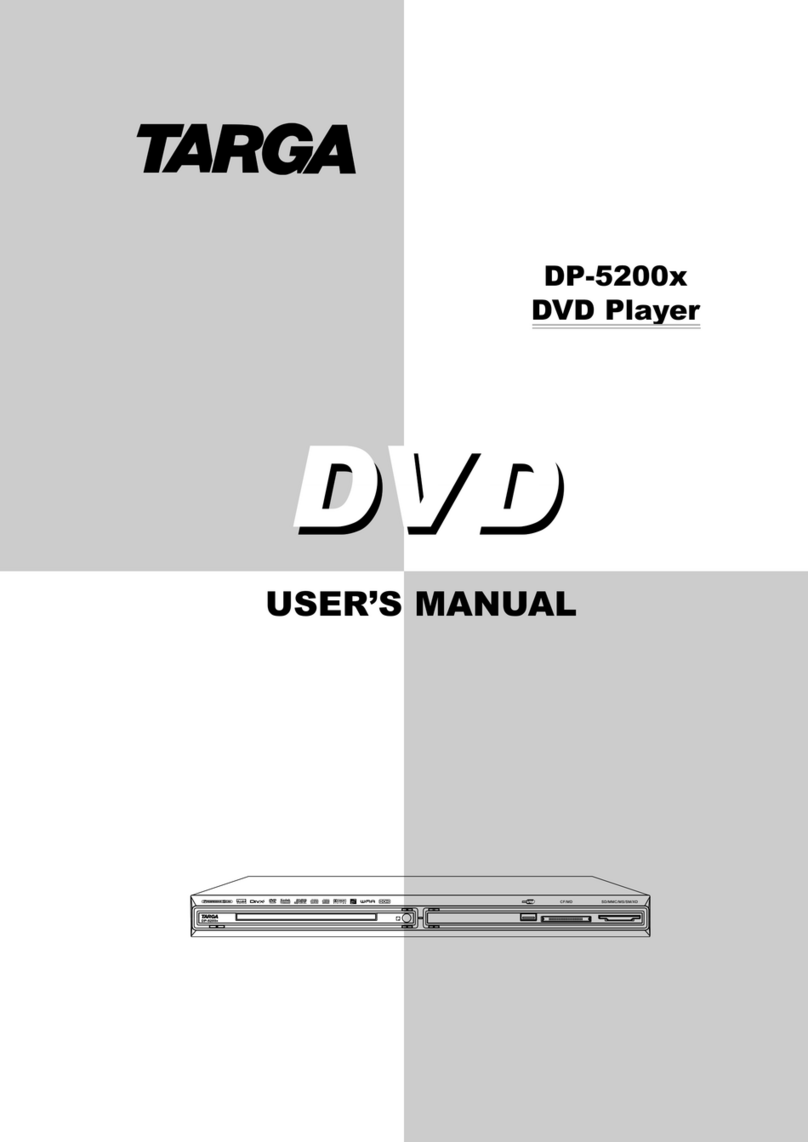 Targa DP-5200x user manual