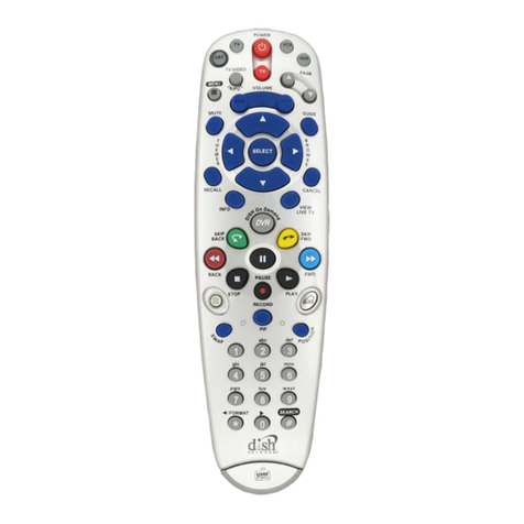 Dish Network Remote Control User manual