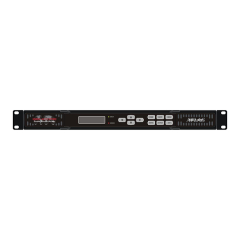 Sencore MRD 3187B user manual