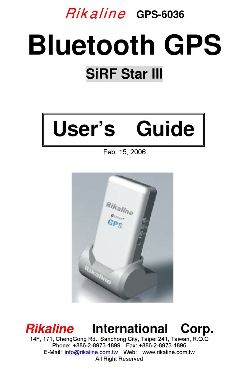 Rikaline GPS-6036 user guide