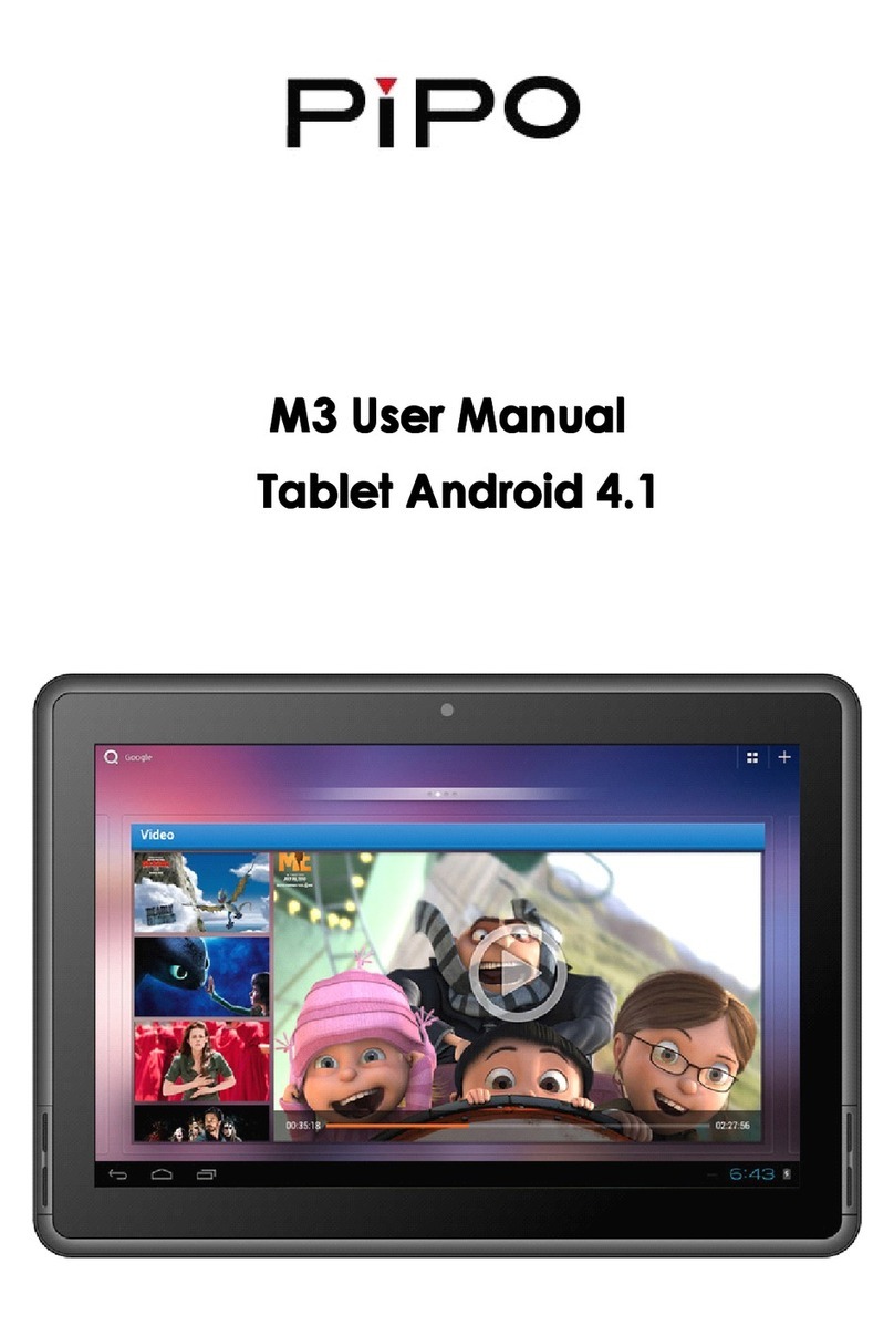 PiPO M3 User manual