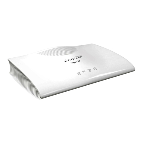 Draytek Vigor130 User manual