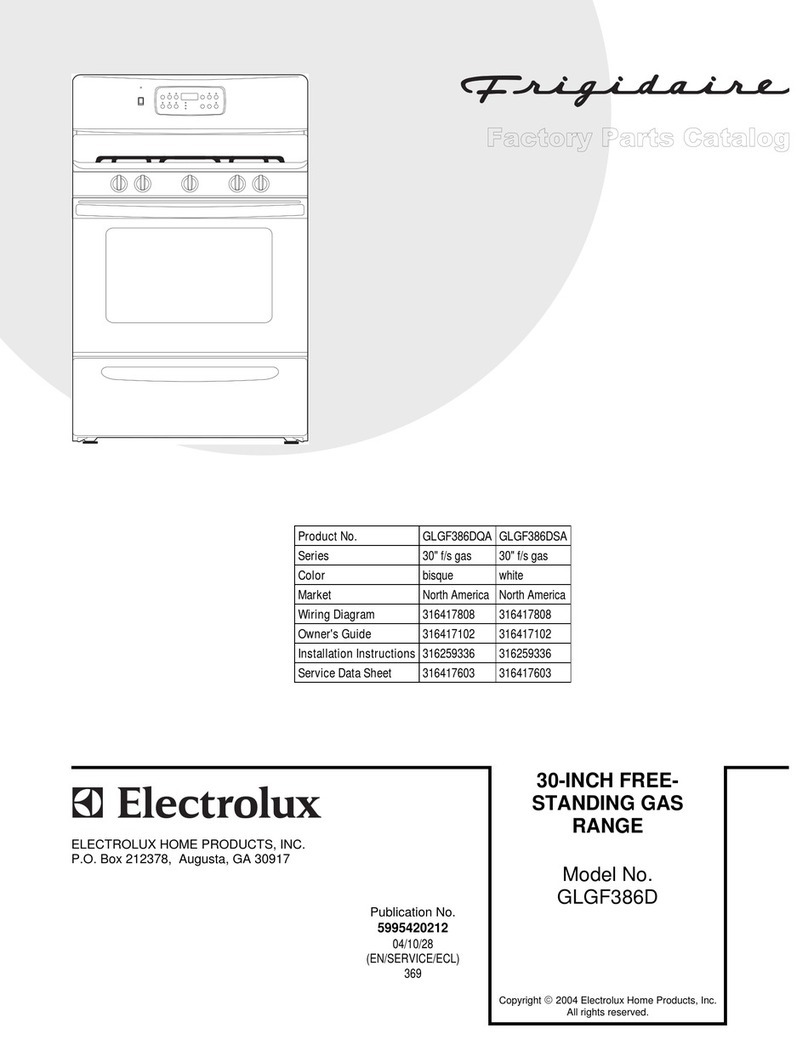 Frigidaire GLGF386DQA Instruction Manual