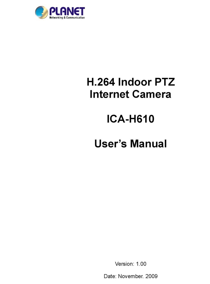 Planet ICA-H610 user manual