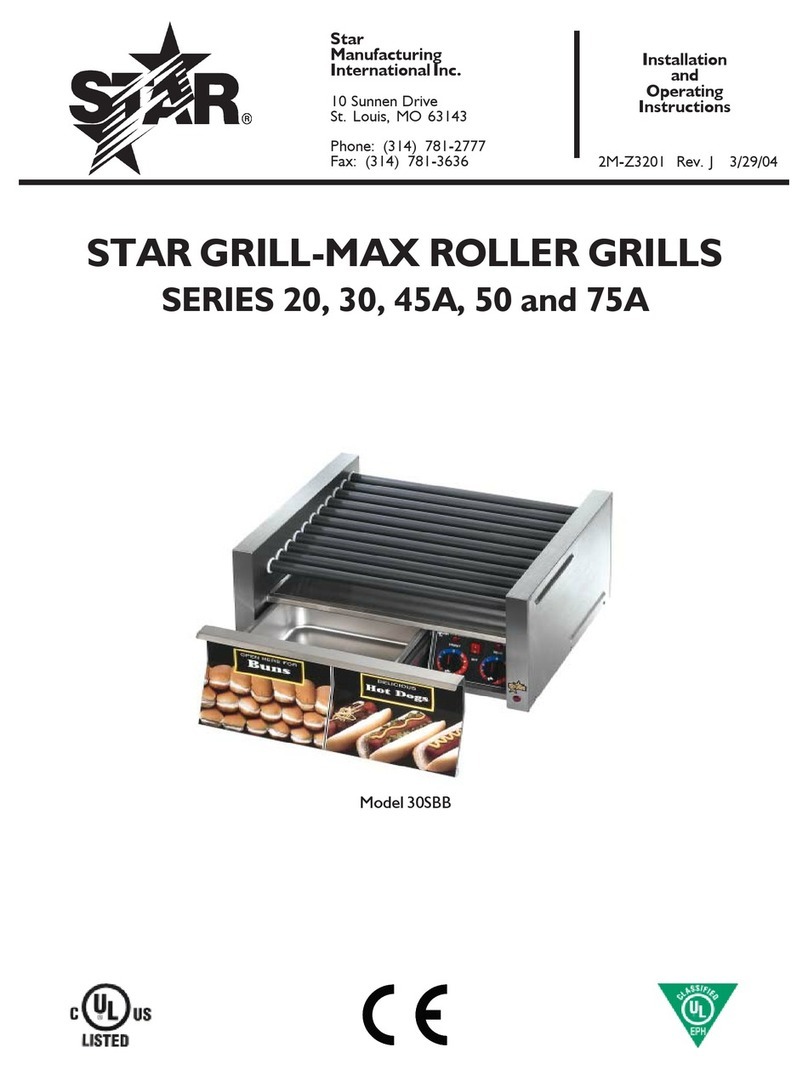 Star Manufacturing 20 SERIES User manual Star Manufacturing 20 SERIES User manual
