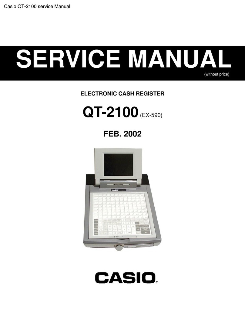 Casio QT-2100 User manual