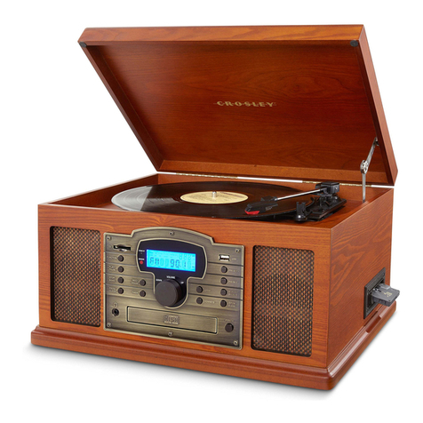Crosley CR7002A User manual
