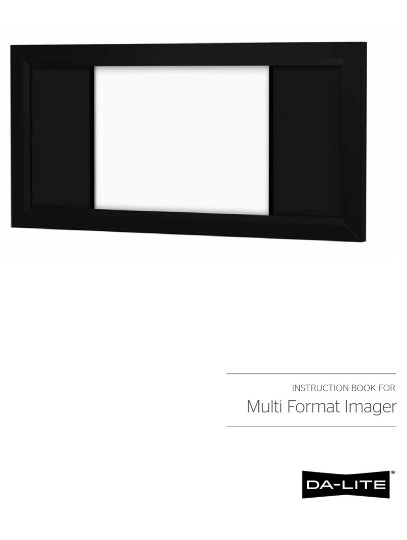 Da-Lite Multi Format Imager User manual