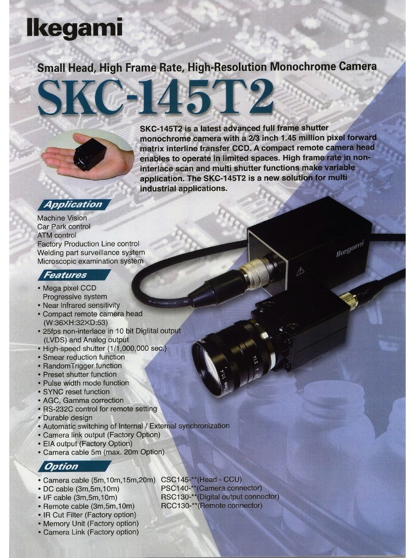 Ikegami SKC-145T2 Installation and operation manual Ikegami SKC-145T2 Installation and operation manual