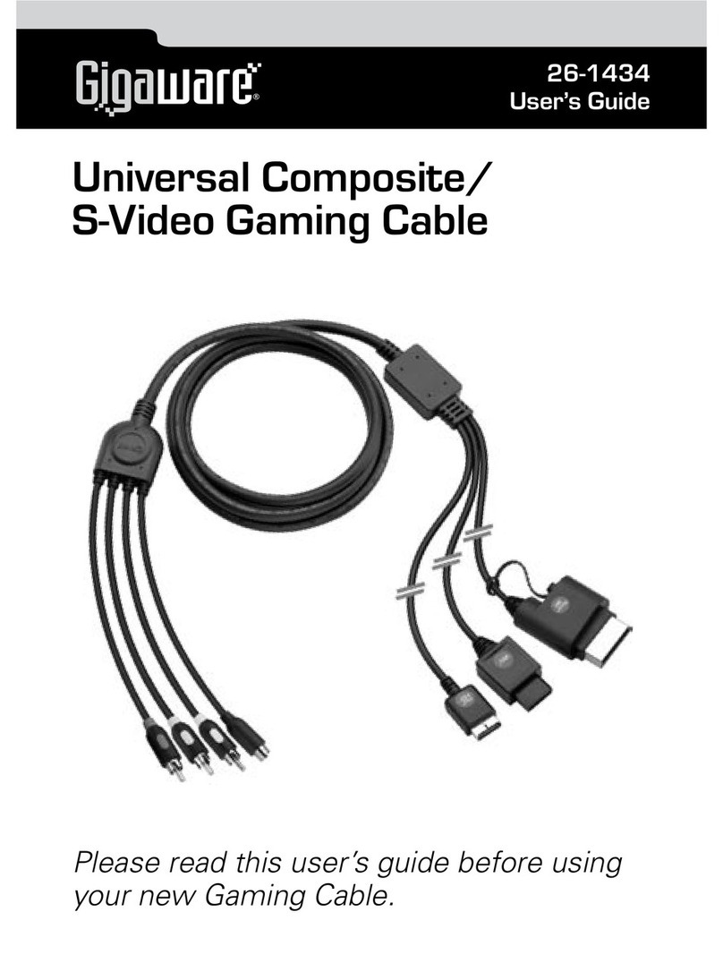 Gigaware 26-1434 user guide