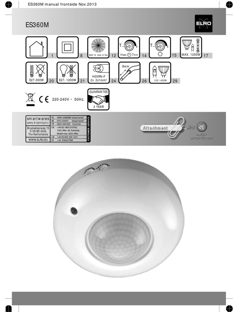 ELRO ES360M User manual