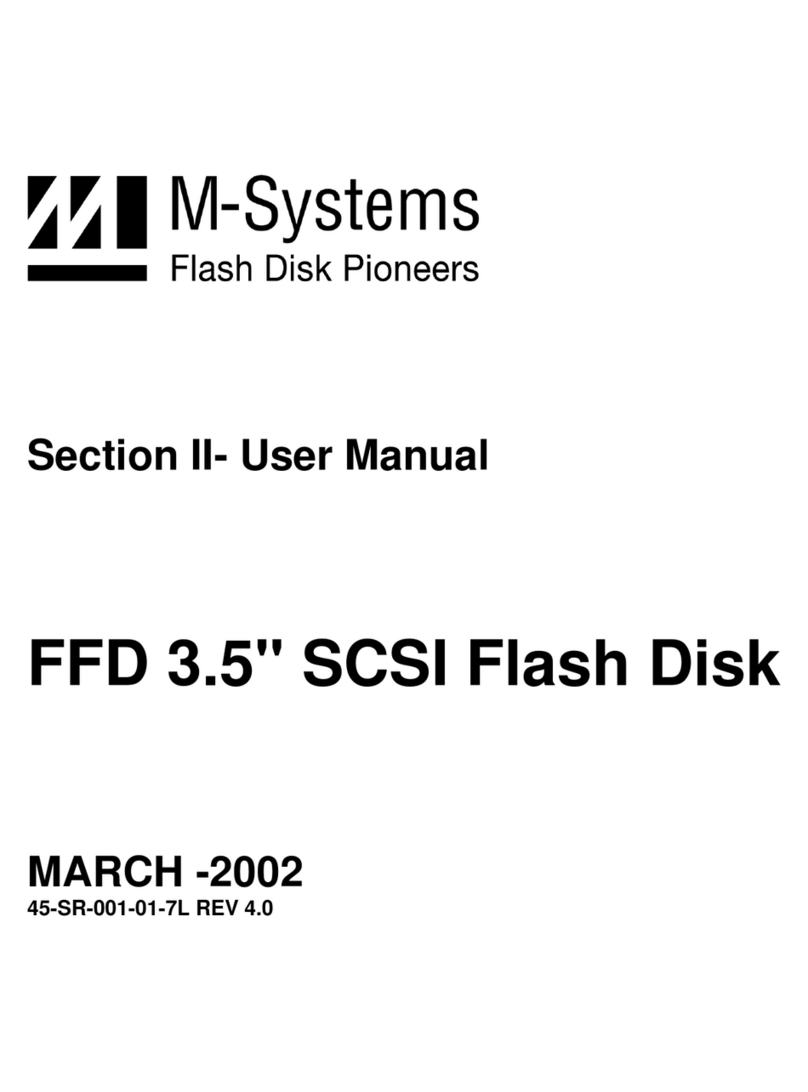 M-Systems Section II User manual