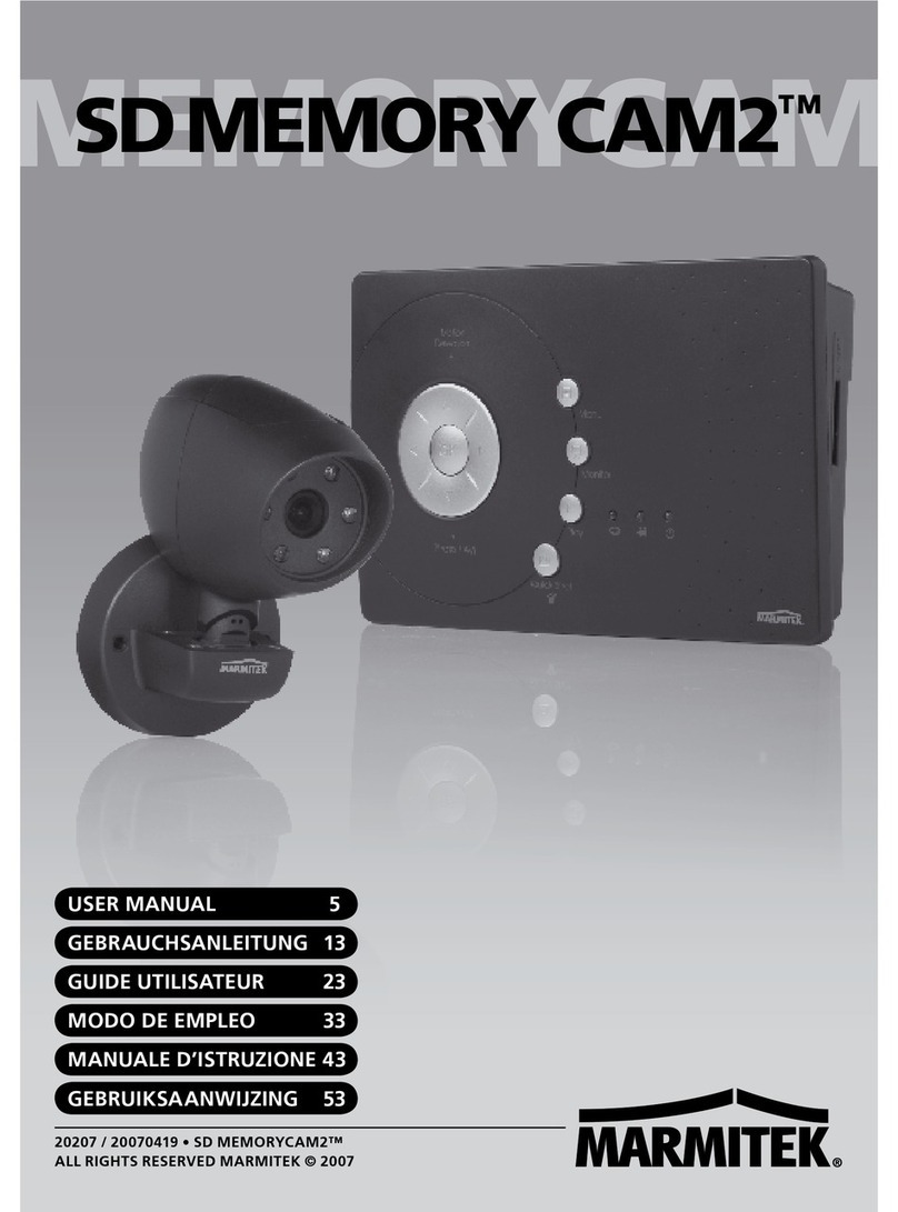 Marmitek SD Memory CAM2 user manual Marmitek SD Memory CAM2 user manual