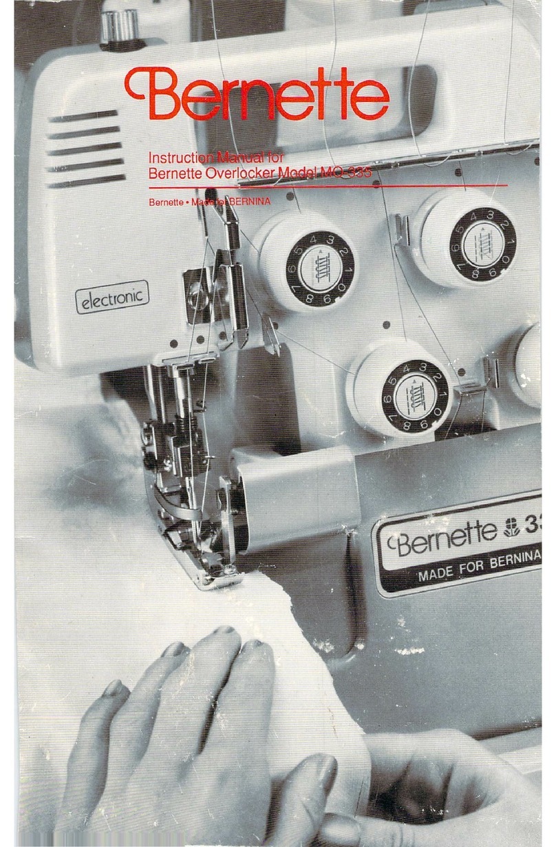 Bernette 335 User manual
