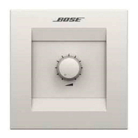 Bose Volume Control User Interface installation guide