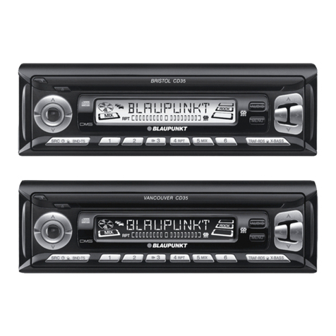 Blaupunkt Bristol CD35 operating instructions