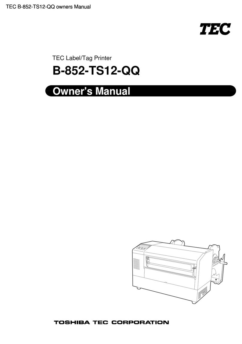 TEC B-852-TS12-QQ owner's manual