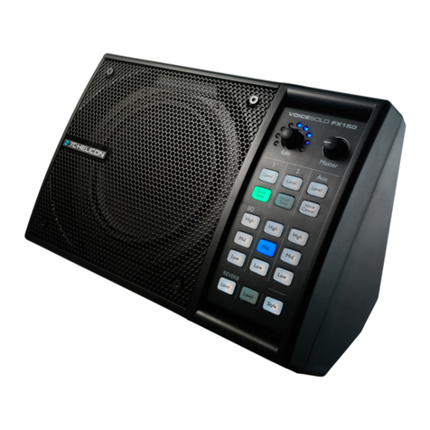 TC-Helicon Voicesolo FX150 Reference manual