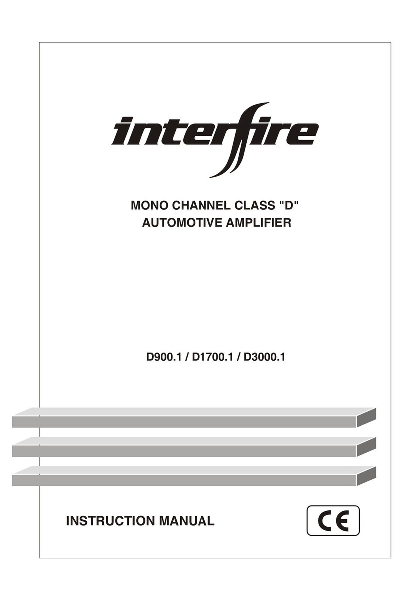 Interfire D900.1 instruction manual