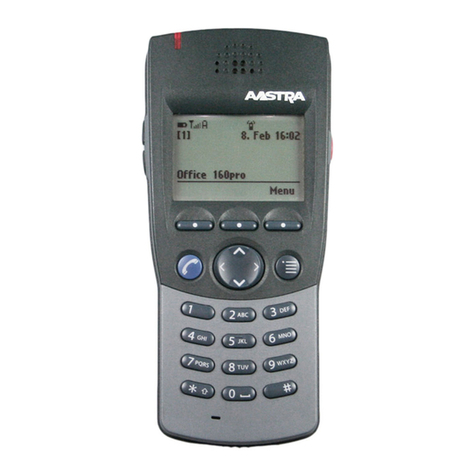 Aastra DT412 User manual Aastra DT412 User manual