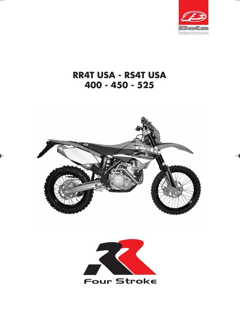 Beta RR4T USA 400 User manual Beta RR4T USA 400 User manual