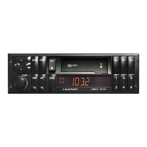 Blaupunkt Boston RCC 45 operating instructions Blaupunkt Boston RCC 45 operating instructions