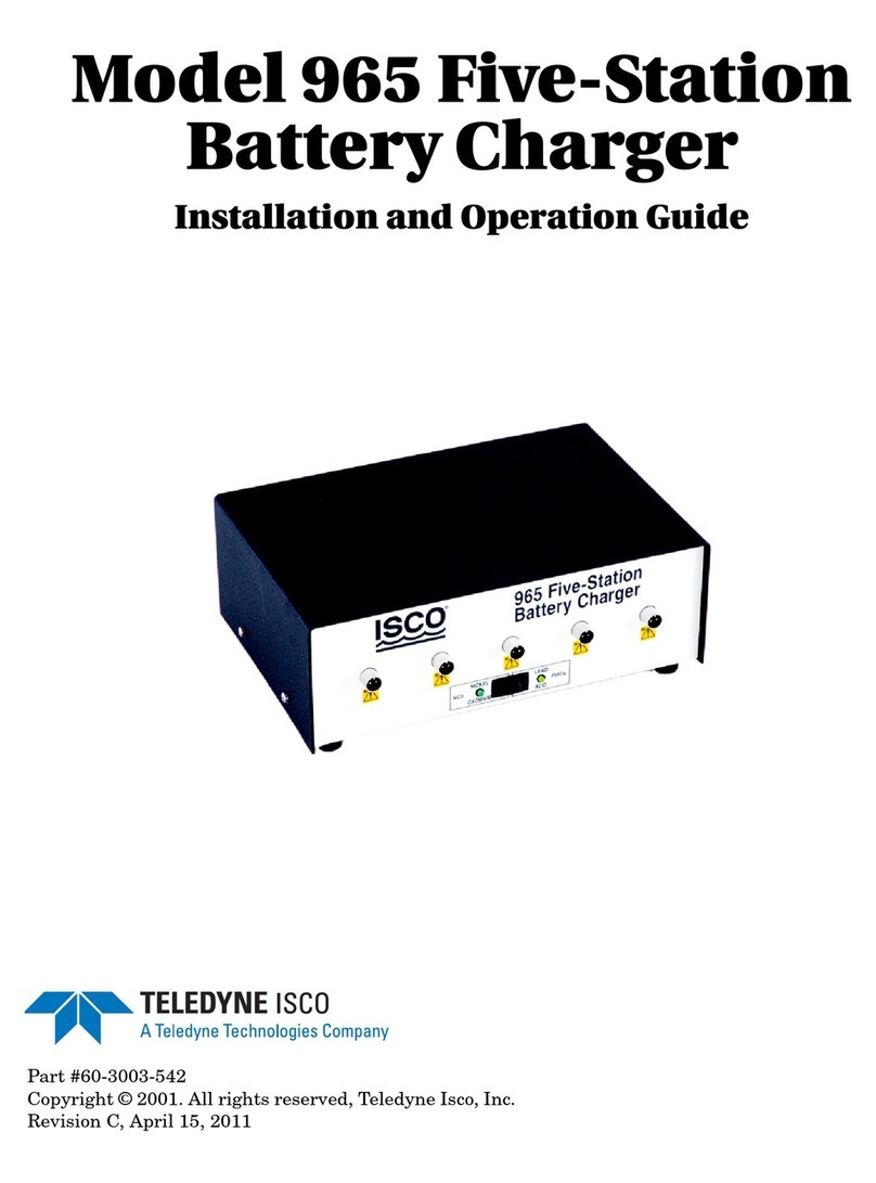 Teledyne 965 Five-Station Installation and operation guide
