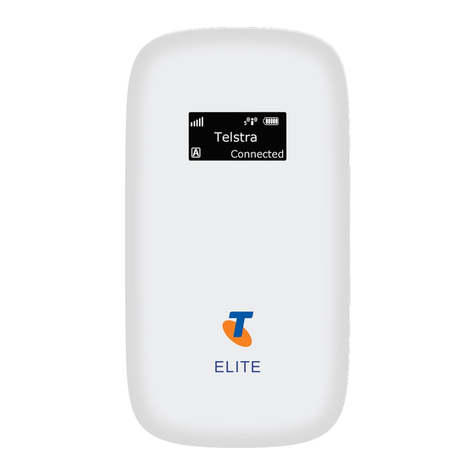 Telstra ELITE Pre-Paid User manual