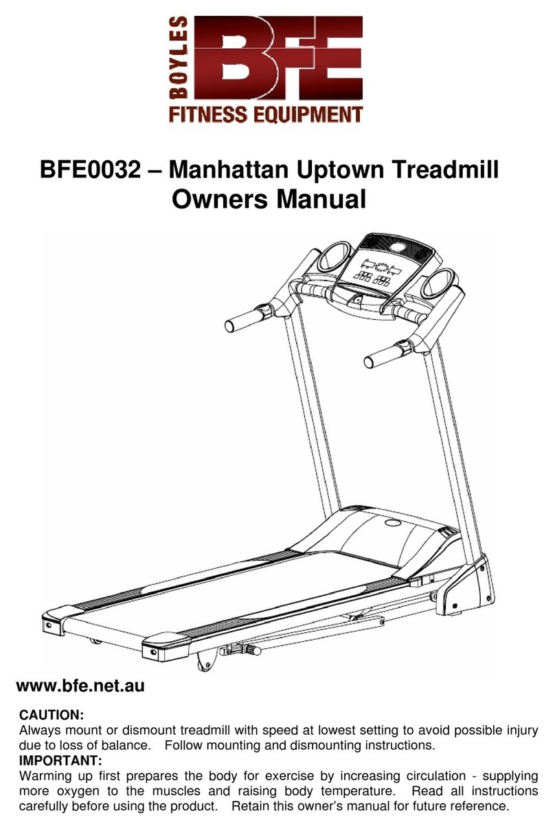 BFE Manhattan Uptown BFE0032 owner's manual