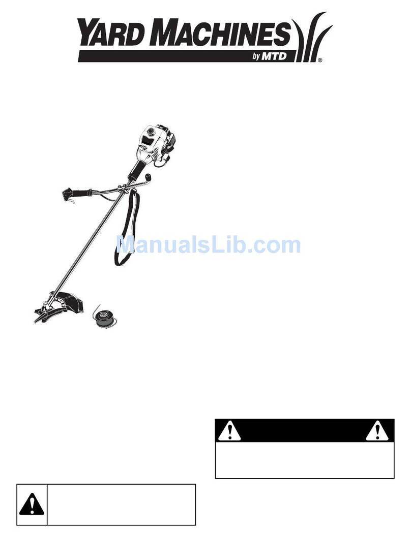 Yard Machines Y780 Operator's manual