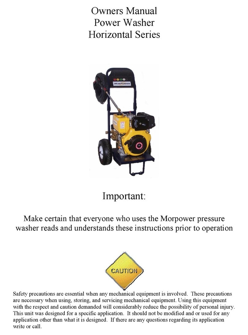 Morpower Horizontal Series owner's manual