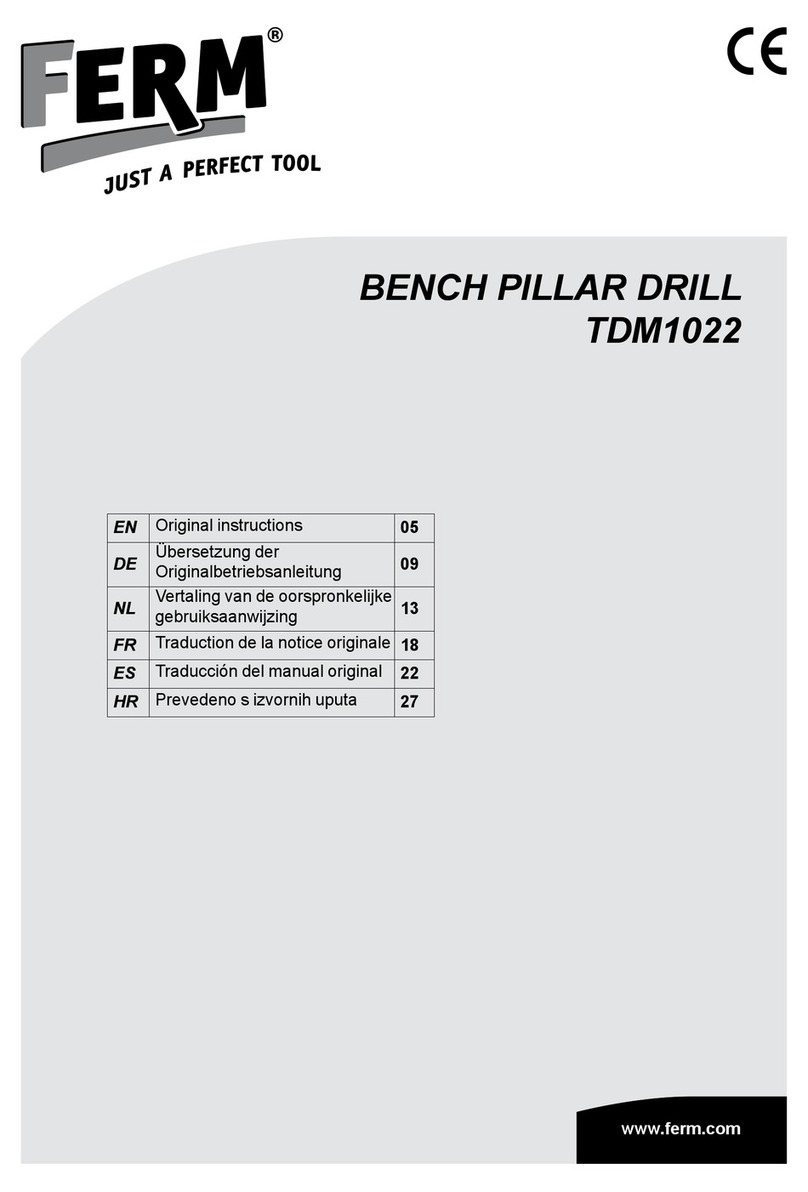 Ferm TDM1022 User manual