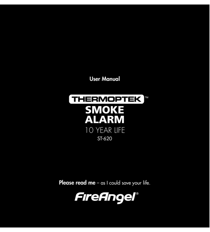 Thermoptek FireAngel ST-620 user manual