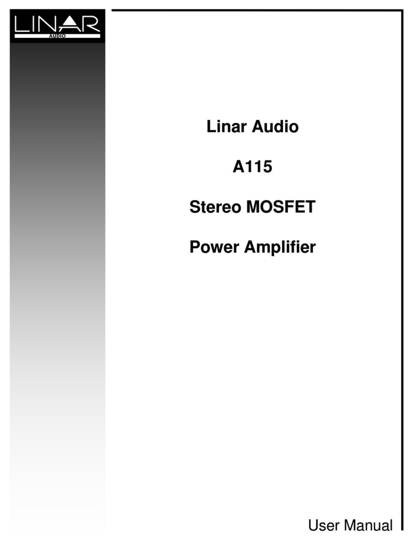 Linar Audio A115 User manual