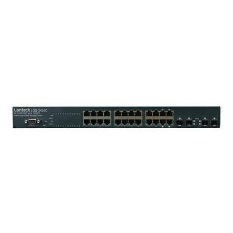Lantech LGS-2424C user manual